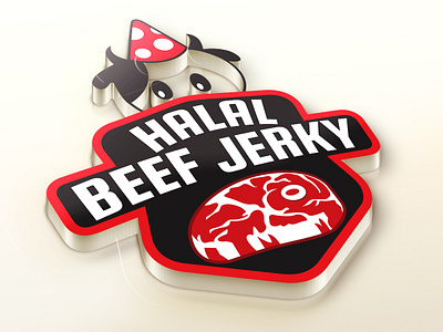 Halal Beef Jerky background removal banner design business card design cute evangelion flyer design funny graphic design label and box design logo logo design movies nasa nerv red space t shirt design the office tiktok typography