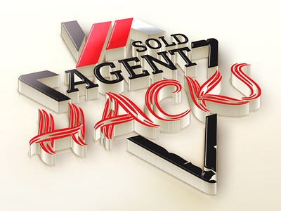 Sold Agent Hacks background removal banner design business card design cute evangelion flyer design funny graphic design label and box design logo logo design movies nasa nerv red space t shirt design the office tiktok typography