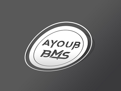 stamp sticker ayoub bms ai ayoub bamoussa bms design illustration logo netimpression sticker vector