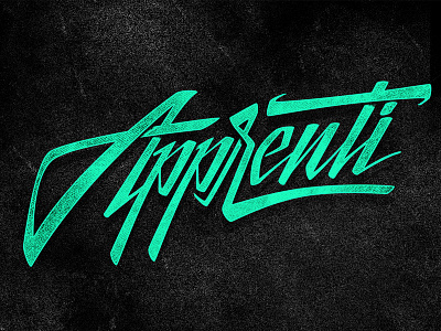 Apprenti logo df dj hermosillo lettering logo logotype mexico music sonora techno type typography