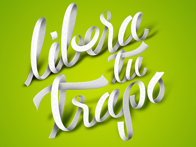 Libera Tu Trapo bounty cloth craft kitchen lettering logo logotype mexico paper sonora type typography