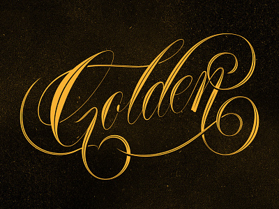 Golden Expo copperplate expo gold golden age handlettering lettering movies phothography quotes signpainters typography