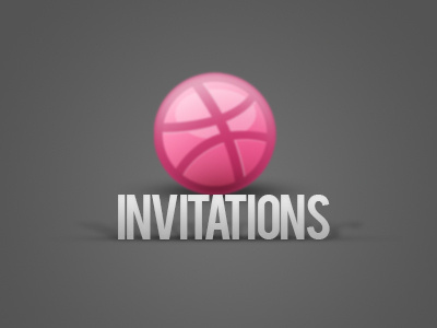 Dribbble Invitations contest dribbble invitation