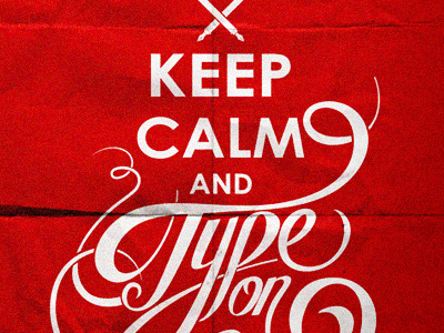 Keep Calm and Type On mexico poster print t shirt typography vector