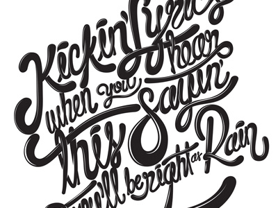 Kickin' Lyrics