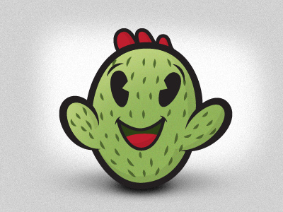 Mr.Nopal (2) character illustration logo mexico nopal