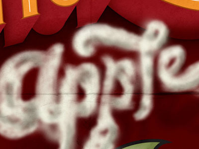 Smoking Apple 3 apple hermosillo illustration junkie maryjane mexico smoking typography
