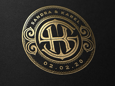 SK - Wedding Monogram