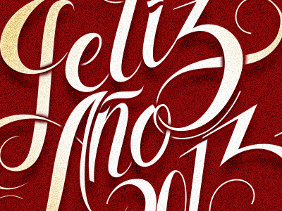 2013 lettering mexico newyear