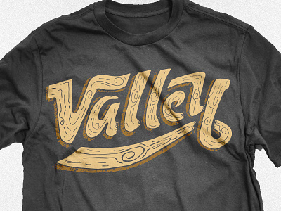 Valley Shirt argentina bmx hermosillo lettering mexico shirt skate surf type typography valley