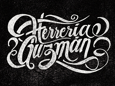 Herrería Guzmán blacksmith hermosillo herrería lettering logo méxico smith sonora tipografía type typography