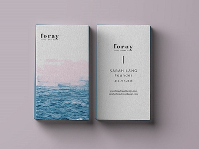 Ocean Dusty Travel Business Card abstract illustrations branding business card design business cards businesscard cards design design embossed illustration ocean abstract ocean abstract ocean abstract business card ocean illustration vector