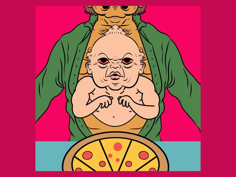 Pizza Lives 2d animation animation character pizza