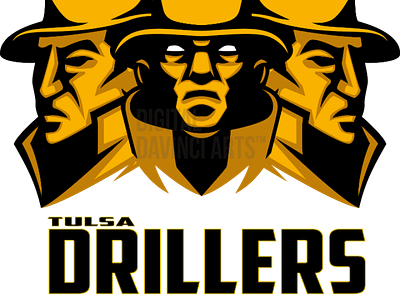 Tulsa Drillers (concept) branding concept digital illustration logo marketing oklahoma rebrand tulsa