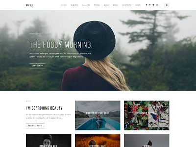 Napoli - Photography WordPress Theme agency clean creative fullscreen gallery one page parallax personal blog photo photographer photography photography theme photography wordpress portfolio responsive