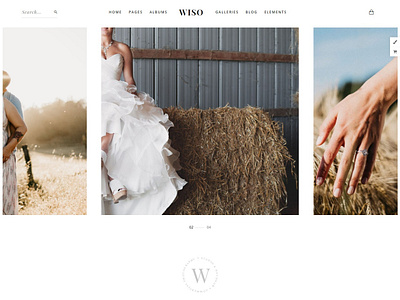 Photography WISO - Photography WordPress Theme agency clean creative fullscreen gallery one page parallax personal blog photo photographer photography photography theme photography wordpress portfolio responsive