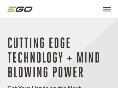 EGO Mobile Home business power tools responsive responsive website design shop technology tools wordpress shop