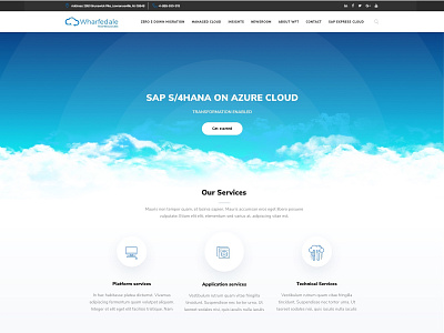 Wharfedale business cloud services modern portfolio services webdesign webdevelopment