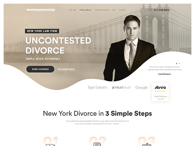 YanivAssociates - New York Law Firm agency business creative law firm webdesign webdevelopment wordpress development