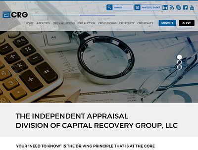 CRG business capital webdesign webdevelopment wordpress wordpress design wordpress development