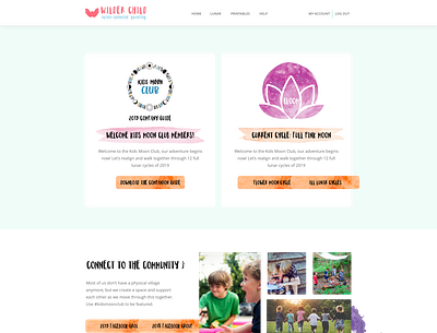 Wilder Child - Membership agency business creative webdevelopment wordpress wordpress design wordpress development