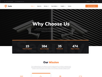 Security WordPress Theme - Why Choose Us agency business design portfolio webdevelopment wordpress wordpress development