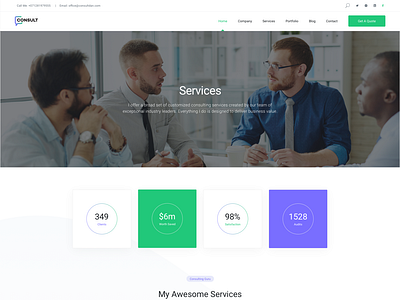 Consult WordPress Theme