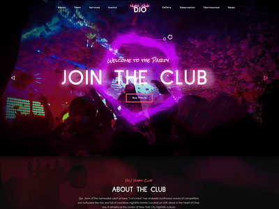 Djo - Night Club WP Theme