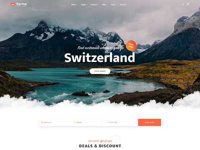 Travel Agency WordPress Theme