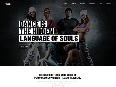 Dance Studio branding business creative dance dance studio gallery graphic design illustration mobile modern photography portfolio print product design typography typography art web design webdesign webdevelopment wordpress