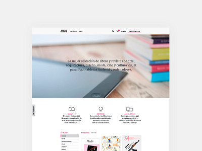 Homepage — Visualmaniac digital bookstore