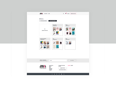 Library — Visualmaniac digital bookstore books bookstore digital bookstore digital reading ecommerce magazines mobile reading responsive ui user interface