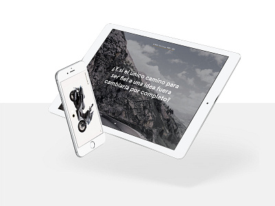 iPad and smartphones — Kymco app