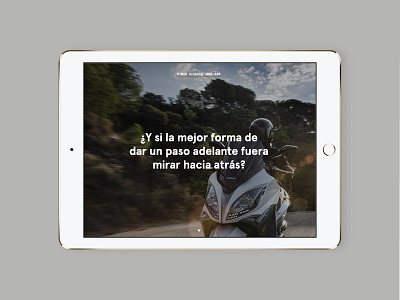 Chapter cover — Kymco app app design catalogue digital catalogue digital publishing ui design ux design