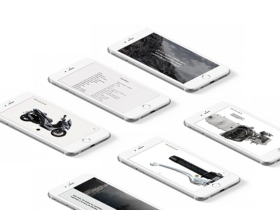 Smartphones — Kymco app app design catalogue digital catalogue digital publishing ui design ux design