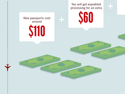 Layout detail — The art of a last-minute getaway infographic