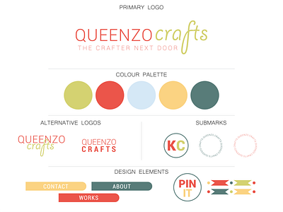 Queenzo crafts branding