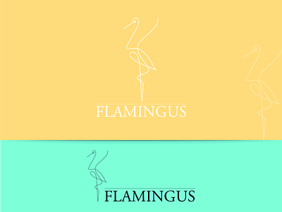 flamingus branding brand branding conception design illustration illustrator illustrator design logo logodesign