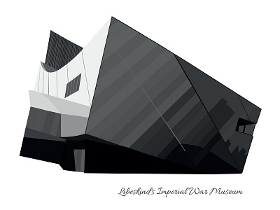 Imperial War Museum - Styles in Architecture architecture building design digital illustration digitalart history illustraion illustration vector