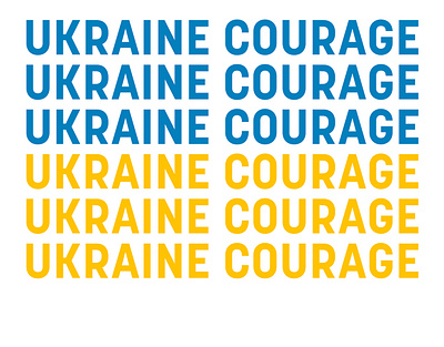Stand with Ukraine color design graphic design human rights peace simple type ukraine