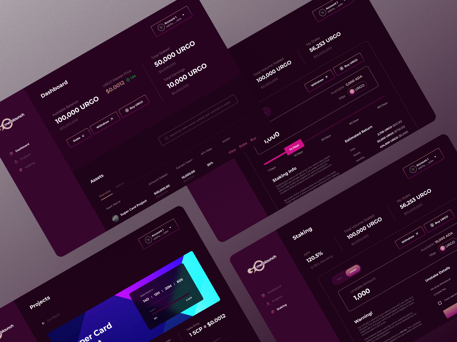 Gometa Cardano Launchpad by Chiemezie Ohalewe (Product & Brand Identity ...