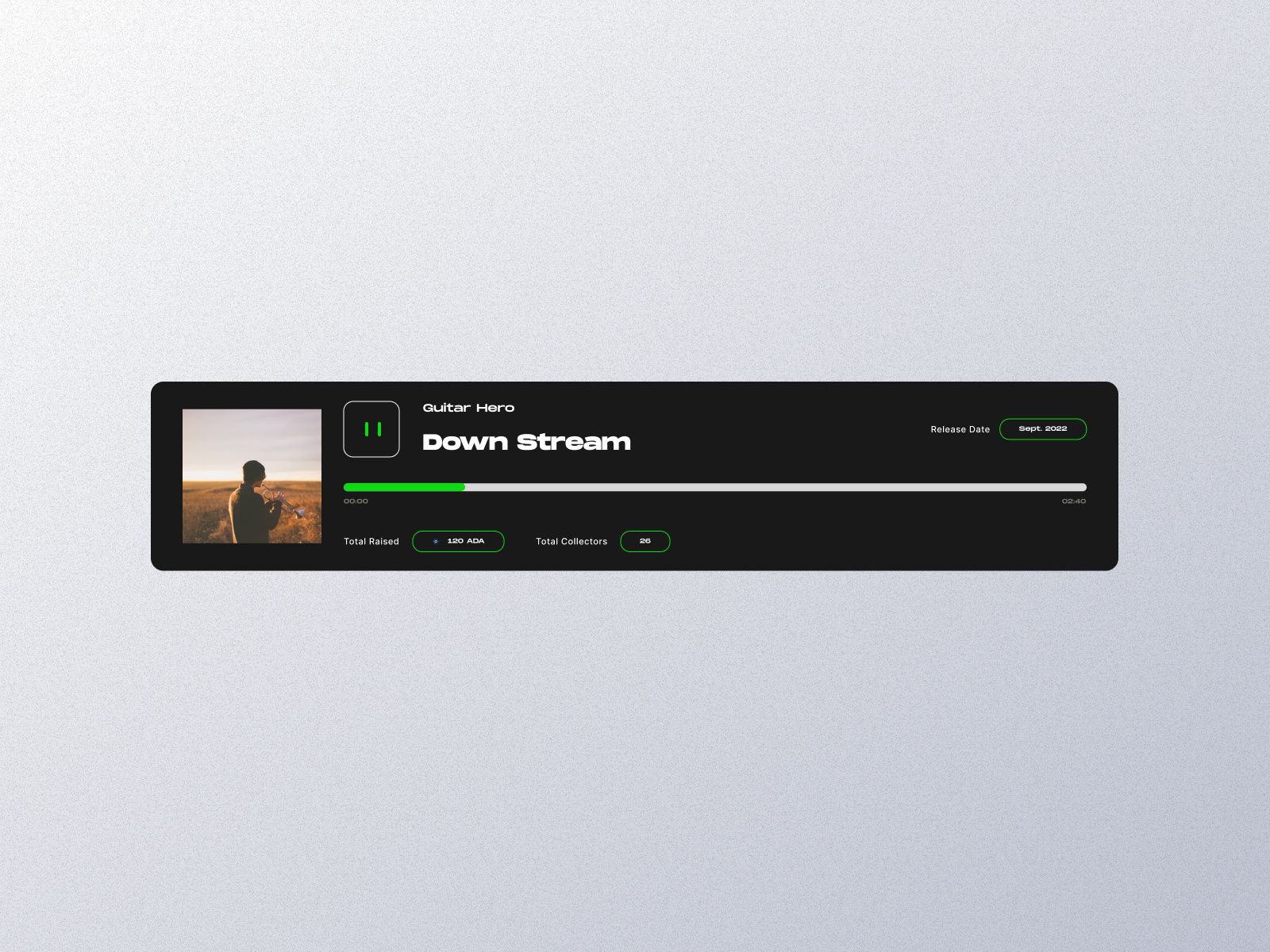 Player Bar Modal by Chiemezie Ohalewe (Product & Brand Identity