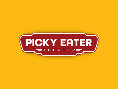 Picky Eater Theater branding design graphic design logo ui uidesign ux uxdesign website