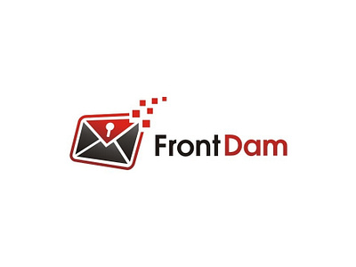 Front Dam dam design front front dam illustration logo mail massage vector