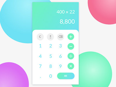 Daily UI 004 - Calculator calculator daily daily ui daily ui 004 dailyui004 ui