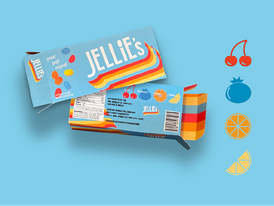 Jellies Packaging brand design branding branding design jellybean package design packaging product design