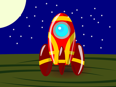 Rokets inkscape iseng rocket vector art weird