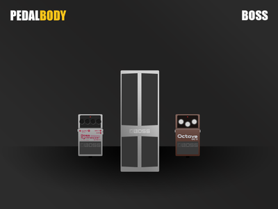 Pedalbody: boss pedals