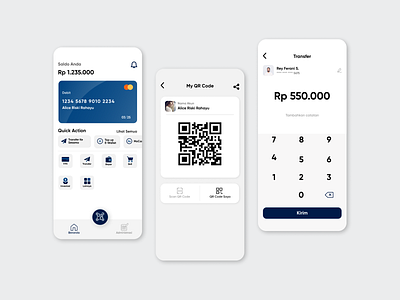 Banking App banking banking app design ui ui design uidesign uiux