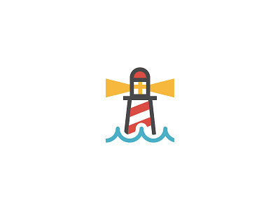 Lighthouse identity lighthouse logo sea